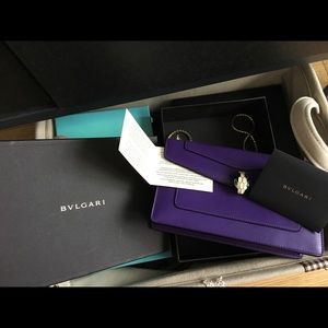 Bulgari Crossbody Snake Head Bag / Clutch